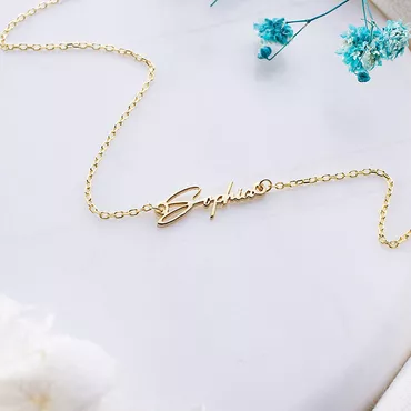 Personalized Name Anklet With Chic Creative Fonts Design Best Present For Girlfriend
