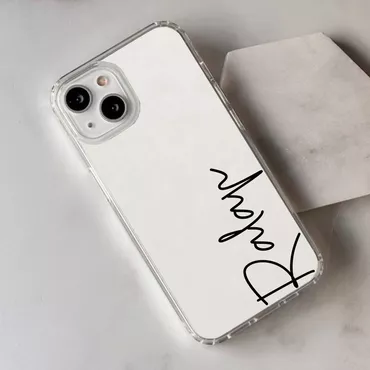 Personalized Mobile Phone Case Chic With Customized Name Simple And Fashionable Gift For Him