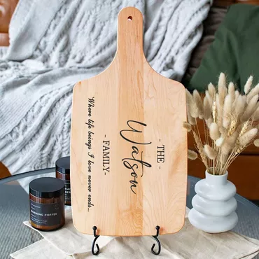 Personalized Name Charcuterie Board Chic Precious Gift For Family