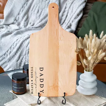 Personalized Name Charcuterie Board Chic Funny Father's Day Present