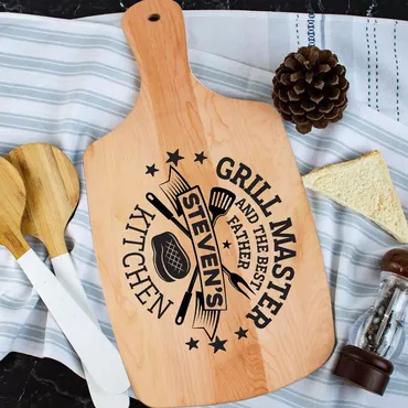 Personalized Name Charcuterie Board Chic Funny Father's Day Gift