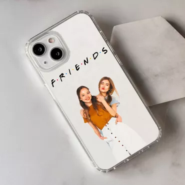 Personalized Phone Case With Chic Friend Photo Christmas Gift For Best Friend