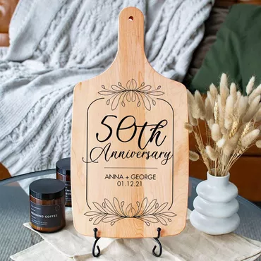 Personalized Date Charcuterie Board Chic With Custom Name Special Print Gift For Bestie