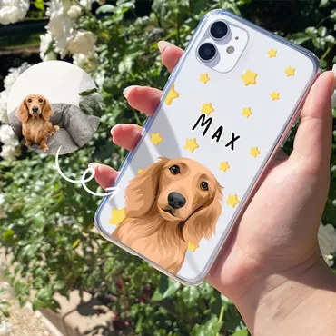 Personalized Mobile Phone Case Chic Customized Pet Photo Cute Style Fashion Gift