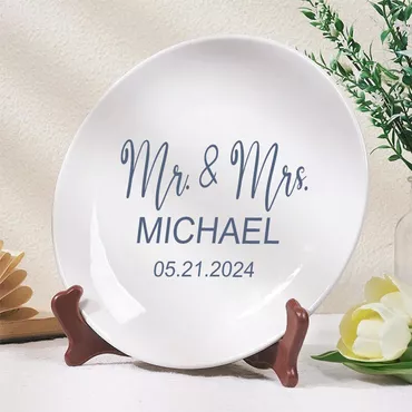 Personalized Name Plate Best Chic Wedding Gift