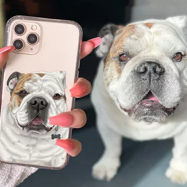 Personalized Phone Cases With Chic Custom Cute Pet Photos For Pet Lovers