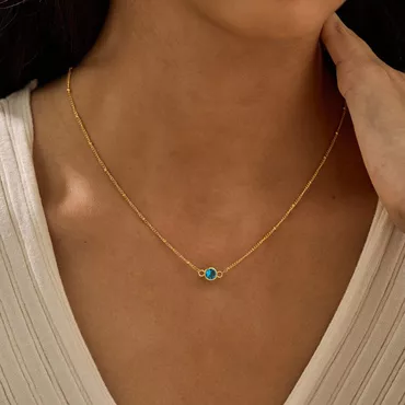 Personalized Birthstone Necklace Exquisite Chic Gift For Her