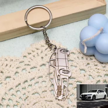 Personalized Car Photo Keychains Chic Make Great Gifts For Car Lovers