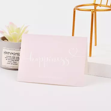 Happiness Best Wishes For Chic You Card