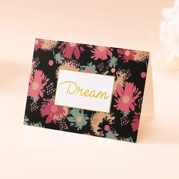 Flower Happy Everyday Chic Card