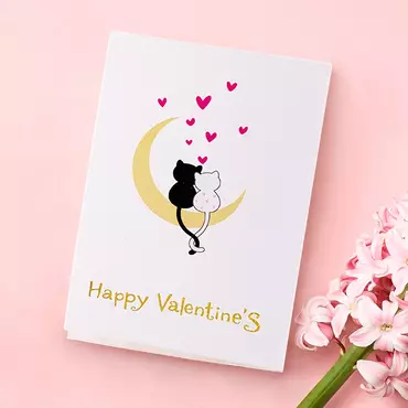 Happy Valentine's Card Chic