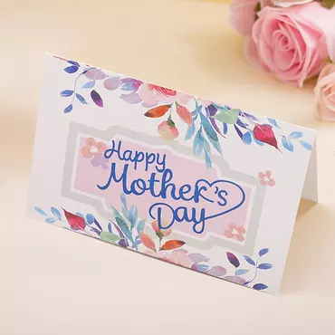 Colorful Plants Design Mother's Chic Day Card