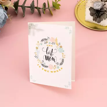 The Best Mom Mother's Chic Day Card