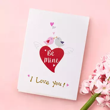 I Love You Valentine's Chic Day Card