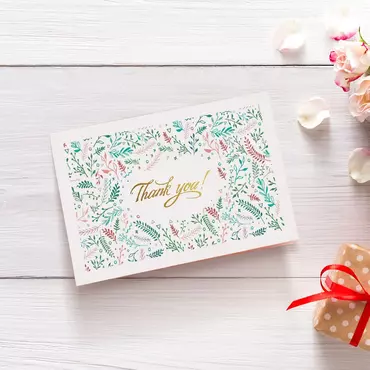 Thank You Card Chic