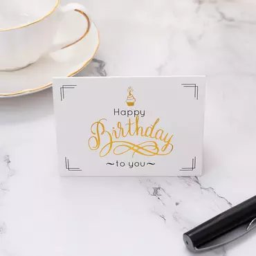 Happy Birthday To You Chic Card